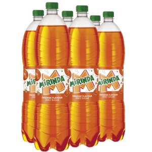 Mirinda zero 1,5L PET 6-os karton