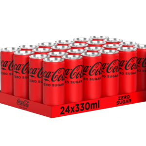 Coca Cola zero 0,33L CAN 24-es karton