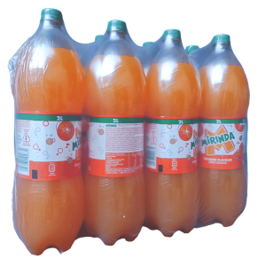 Mirinda zero 2L PET 8-as karton